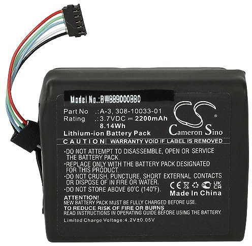 vhbw Akku Ersatz für Netgear 308-10033-01, A-3 für Babyphone Babytalker (2200mAh, 3,7V, Li-Ion)
