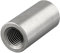 Rundmuffen mit Innengewinde | Edelstahl A2/V2A | Gewindemuffen | Verbindungsmuffen | Distanzmuttern | Langmutter (M10 x 40 mm, 10 Stück)