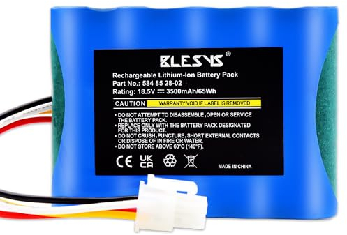 BLESYS 18,5 V 3500 mAh Batería para Husqvarna Automower 310 315 315X Batería de Repuesto para Robot Cortacésped 584 82 28-01, 584 82 28-02, 584 85 28-01, 584 85 28-02, 589 58 62-01, 592 96 83-01