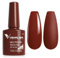 VENALISA Gel Nail Polish 7.5ml Brown Color Gel Polish Soak Off UV LED Long-Wear Mirror Shine Essential for Nail Art Salon-Quality Manicure at Home