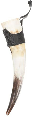 Ciieeo 1 tasse en corne pour la décoration verres médiévaux tasse de corne de bière décor de corne tasse à café viking coupe en corne pour boire du vin gobelet tasse à boire du vin cornes