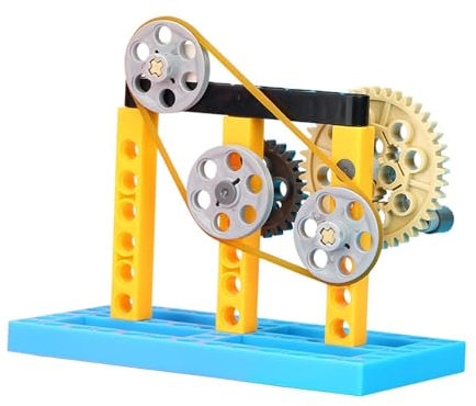 Milageto Getriebe Spielzeug Technologie Lernspielzeug Handwerk Getriebe Getriebe Physik Gadget Interaktives Spielzeug DIY Getriebe Getriebe Spielzeug für