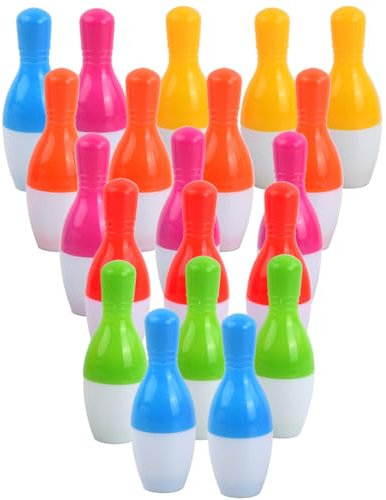 Wisebom 20 Stücke Bowling-Kugelschreiber, 0,5mm Kugelschreiber im Bowlingkugel Design Mini Stifte Kunststoff Kugelschreiber Druckkugelschreiber für Schulbedarf Studenten Kinder (Zufällige Farbe)