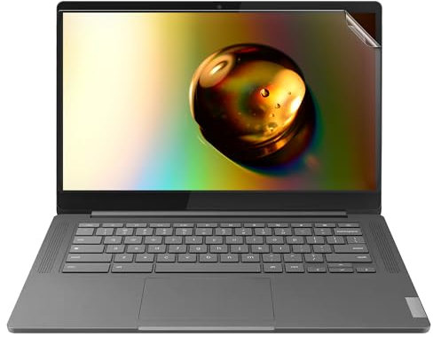 kwmobile Protector Compatible con Lenovo Chromebook IdeaPad Slim 3 14 - Lámina Protectora de Pantalla Mate y antireflectante