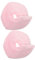 VALICLUD 1 Paar Packungen Therapiepads kühlende Gelpads Brust Wärmekissen Stilleinlagen Brustpolster Gel-Therapie-Pads Brust-Therapie-Pad stillende gelpads Stilltherapiepolster Stoff Rosa