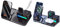 6-in-1 Wireless Charging Station for iPhone & Samsung phones | Wireless Charger for Apple Watch, AirPods & Earbuds| Integrated Bluetooth Speaker, LED Display, Alarm Clock – Foldable Fast Charging