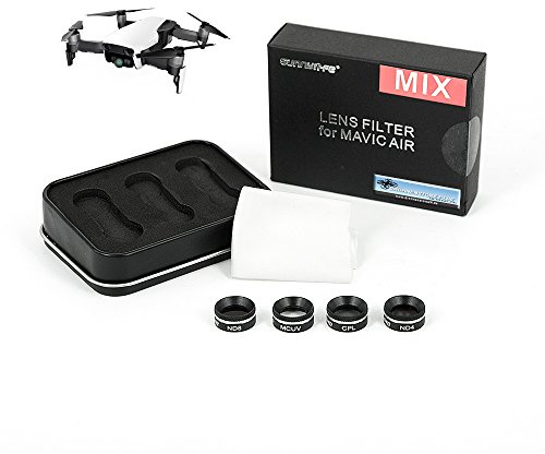 DS24 Filter für DJI Mavic Air 4-Pack Combo Set - MCUV, CPL, ND4, ND8