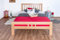 Easy Premium Line Doppelbett K8 in Überlänge 140 x 220 cm, Buche Vollholz massiv Natur