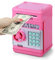 Highttoy Spardose Mädchen 3-12 Jahre,Elektronische Tresor Kinder Sparschwein mit Code ATM Savings Bank Geldautomat Sparbox Sparbüchse Tresor Geschenke Mädchen Rosa
