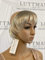 LUTTMANN® SECRET HAIR COLLECTION - Model: SHORT STYLE - Haarteil bei Chemotherapie tragbar unter der Mütze statt Perücke (light-grey)