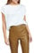 Vila Viellette S/S Top Raso/su-Noos T-Shirt, Biancaneve, 76 Donna