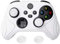 eXtremeRate PlayVital Cover Skin per Xbox Series X S Controller Joystick Custodia Protettiva in Silicone Gomma Antiscivolo con 2 Gommini Coprilevette Analogiche-Samurai Edizione(Bianco)