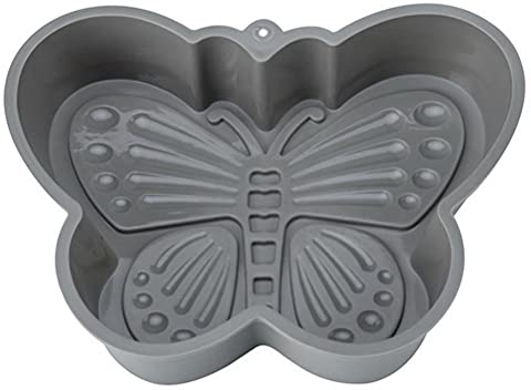 Urisgo Butterfly Cake Mould - Silicone Chocolate Cupcake Cake DIY Handmade for Pudding, Jelly, Baking Accessories