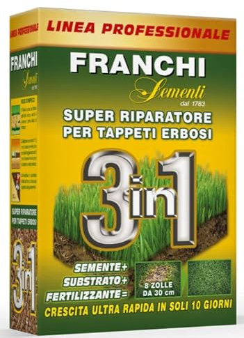 Franchi Sementi Super Riparatore per Tappeti Erbosi confezione da 500 grammi