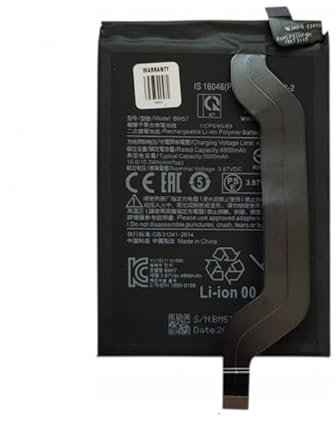 BATERIA BM57 para XIAOMI REDMI Note 10 5G Repuesto Capacidad 5000 mAh Interna