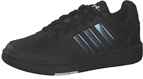 adidas Unisex Kids Hoops Shoes, core black/core black/Cloud white, 10.5 UK Child
