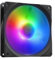Cooler Master Mobius 140P ARGB Radiator Fan - Ring Blade Design (PWM), Loop Dynamic Bearing System (max. 76.5 CFM, 2.3 mmH2O, 30 dBA), Chamfered Air-Focus Frame - Addressable Gen 2 RGB