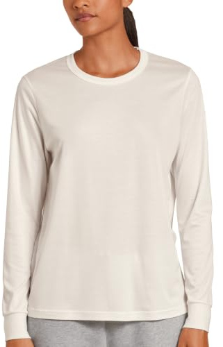 CALIDA Lounge & Relax Langarmshirt Damen | weiche Modalqualität, atmungsaktiv, hautfreundlich
