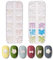 OTKARXUS 3D Flower Nail Art Charms,2Boxes 24Grids Aurora Bow Butterfly Nail Charms Flat Back Pearl Nail Art,Bowknot Nail Art Decoration Flower Decals for DIY Manicures Design Jewelry Making, 1 count