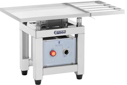 Royal Catering RC-CMM02 Chocolate Vibrating Table Stainless Steel 45 W Vibrating Table Chocolate Vibrator