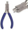 Memory Wire Finishing Pliers Wire Bending Bail Making Pliers 2 mm and 4 mm Consistent Looping Pliers Round Nose Creative Art Tools Gift Ideas Jewellery Making Tools PTL®