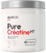PURE CREATINE HT | 100% Creatine Monohydrate Creapure® en Poudre | Pre Workout Musculation | Prise de Masse, Force et Résistance Musculaire | 300 grammes - 88 Shakers | Poudre Non Aromatisée | Eiyolab