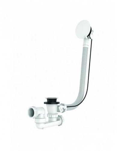 Vidage pour baignoire automatique Blanc Mat