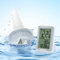 Kabelloses Pool-Thermometer, Schwimmendes Leicht Ablösbares Poolthermometer, Poolthermometer mit IPX7-Wasserschutz und Temperatur/Feuchtigkeitsmonitor für Innen- und Außenbereich für Badewannen