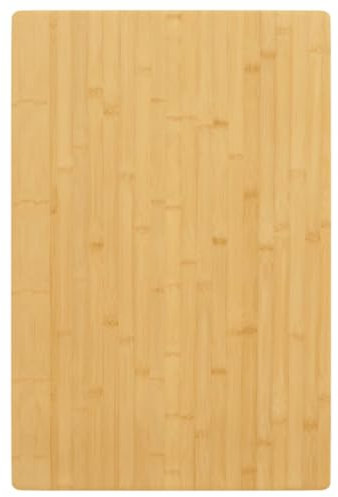 ULUYYUC Tischplatte, Schreibtisch Schreibtisch Höhenverstellbar Schreibtischplatte Tischplatten Geeignet für Esstisch Schreibpult Bürotisch Spieltische 40x60x2,5 cm Bambus