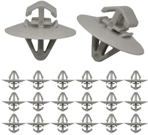 Pulchra 50Pcs Trafic Side Door Moulding Panel Trim Clips For Vauxhall Vivaro/Renault Plastic Clips
