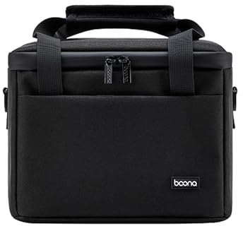 Tragetasche für XGIMI Horizon Pro 4K-Projektor, kompatibel mit XGIMI Horizon 1080p FHD-Projektor, Reisetasche mit Schultergurten (schwarz)