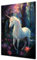 Malen Nach Zahlen Erwachsene Wald Malen Nach Zahlen Einhorn Kinder Anfänger mit Leinwand Pinseln Acrylpigment Paint by Numbers, Malen nach Zahlen für Geschenke und Home Zimmer Wanddeko (30x40cm) T-9