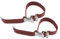 perfk 2-teiliges Trockenbau-Stelzen-Gurte-Set, rot, bequemer Beinfixierungsgurt, Stelzen-Zubehör für Innenanstriche, Heimwerkerarbeiten