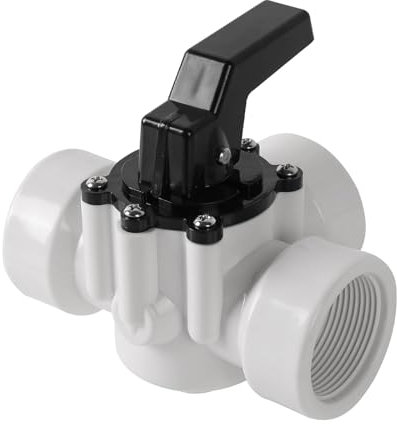 Pool Ersatzteil 3 Wege Pool Ventile Gewinde Pool Ventile Pool Umsteller Ventile Textur für Pools und Spas
