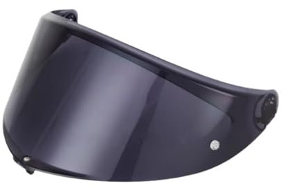 Guajiro - Visiera per casco compatibile con AGV K6 - Schermo in policarbonato rinforzato predisposto per Pinlock (Nero)