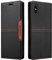 Netany Compatible iPhone XS Max Coque de téléphone, étui Portefeuille avec Porte-Carte [Support de Fonction] Rabat en Cuir Étui en Cuir de Protection magnétique (Noir)