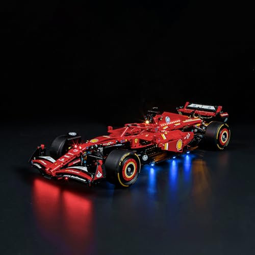 BRIKSMAX Licht für LEGO Ferrari SF-24 F1 Rennauto 42207 - Compatible with Lego Technic Bausteinen Modell - Ohne Lego Set