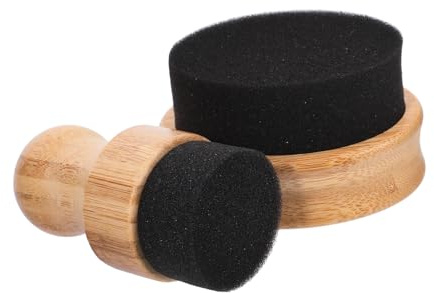 Hemobllo 2 Stück Mineralöl Und Wachs Applikator Für Schneidebrett Arbeitsplatte Holz Und Naturfaser Oberflächen Behandlung Und Pflege