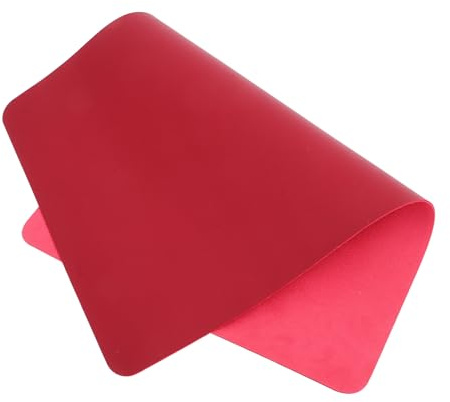 GLSTOY Nähmaschinen Antirutschmatte aus Pu Leder Vibrationsdämpfende Unterlage 60x40cm Rutschfeste Schutzmatte für Overlock und Quiltmaschinen