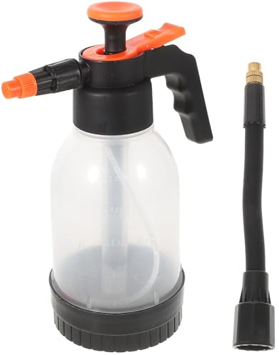 MAGICLULU Vaporisateur à Pression Manuel 1,2L en Plastique Solide pour Arrosage Jardin Intérieur Poignée Facile à Manipuler