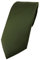 TigerTie Herren Krawatte – Klassische 7,5 cm Krawatte in olivegrün einfarbigem Design, ideal für Geschäftstermine, festliche Anlässe und die Freizeit