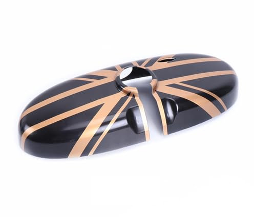 Heinmo Adesivi per Calotta specchietto retrovisore Interno Auto per MN Cooper Clubman Countryman Paceman R55 R56 R57 R58 R59 R60 R61 2006-2015 Adesivi Union Jack