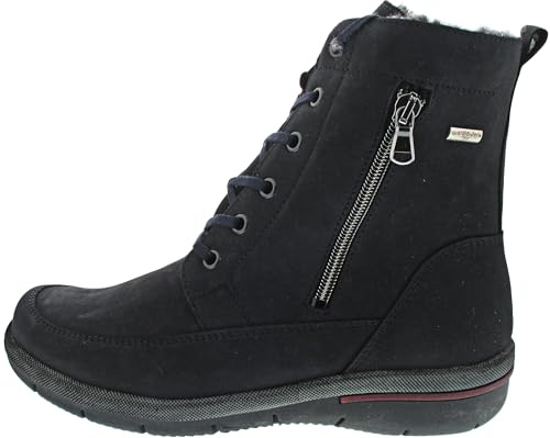 Waldläufer Hadessa Schnürstiefel Blau