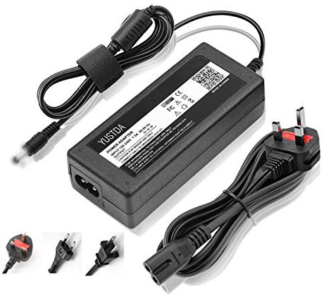 AC Adapter for Dell S2240L S2240M S2240Mc S2240T S2240Tb S2240Lc 22, S2740L S2740Lb 27 LED LCD Monitor 12VDC Charger Power Supply Cord