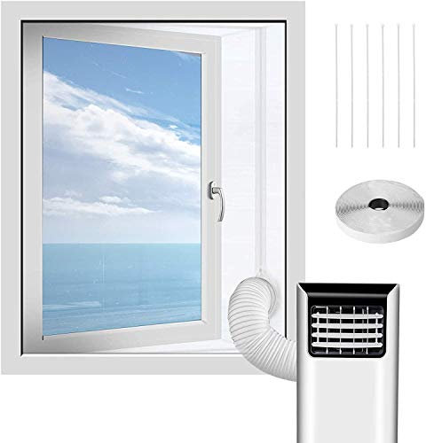 LIHAO 300cm Window Seal for Portable Air Conditioner Unit Tumble Dryer Portable Easy to Install No Need for Drilling Holes