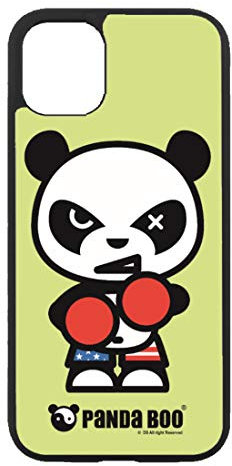 Schutzhülle für iPad Touch 6, Motiv: Panda Boo® Boxer, mit schwarzem Silikonrand (IPOD Touch 6)