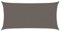 vidaXL Voile d'Ombrage Protection Voile Solaire Voile de Parasol Anti UV Jardin Patio Terrasse Balcon Extérieur 160 g/m² Anthracite 2,5x5 m PEHD