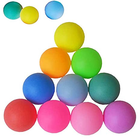 30 Stück 40mm Premium Tischtennisbälle, Mischfarben Tischtennis-Bälle, Trainings Ping Pong-Bälle, Tischtennisbälle Spaß Bälle Training, Wird Verwendet, um Tischtennis zu Trainieren (Zufällige Farbe)