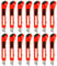 Artcut 14 Pack Taglierino Professionale con Blocco Automatico, Cutter 18 mm, Cutter Professionale, Taglierini, Taglierini Professionali, Taglierino Piccolo Trincetto per Tagliare, Artigianato, Carta