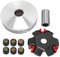 Kit de Veur Moteur, Course Dissipation Thermue Remplacement Haute Performance pour Moteur GY6 50cc 139QMB veur gy6,sym jet euro vor kit